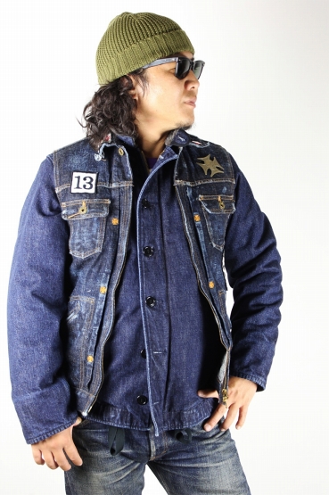ViSE CLOTHiNG / N-1 MC Jacket〔Blue Denim〕