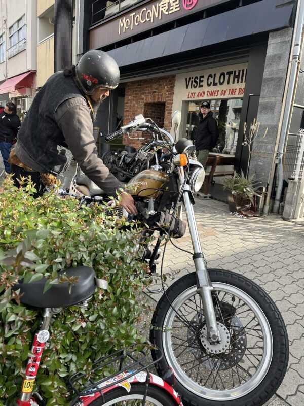 値段交渉します❤︎ 春間近？バイク乗ってますね〜 - ViSE CLOTHiNG